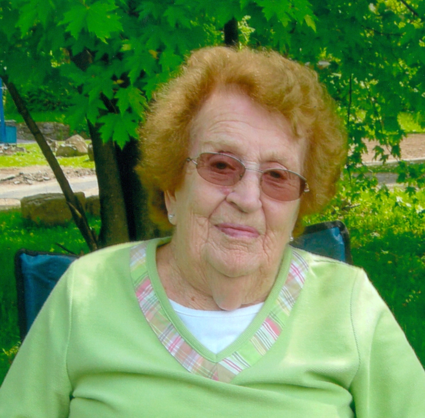 À Saint-Eustache, le 25 août 2014, à l&#39;âge de 95 ans est décédée Mme Eliane Gagnon, épouse de feu Jean-Paul Lalande. - 548941